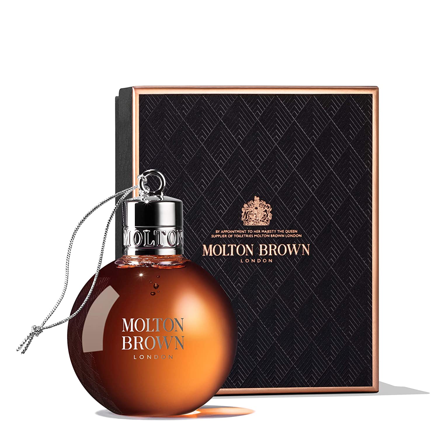 Molton Brown Black Peper Festive Bauble Shower Gel 75 ml