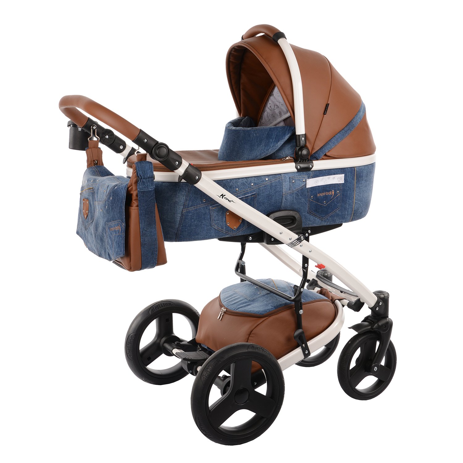 Knorr Baby 2395 1 K One Jeans 2 In 1 Combi Pushchair Blue