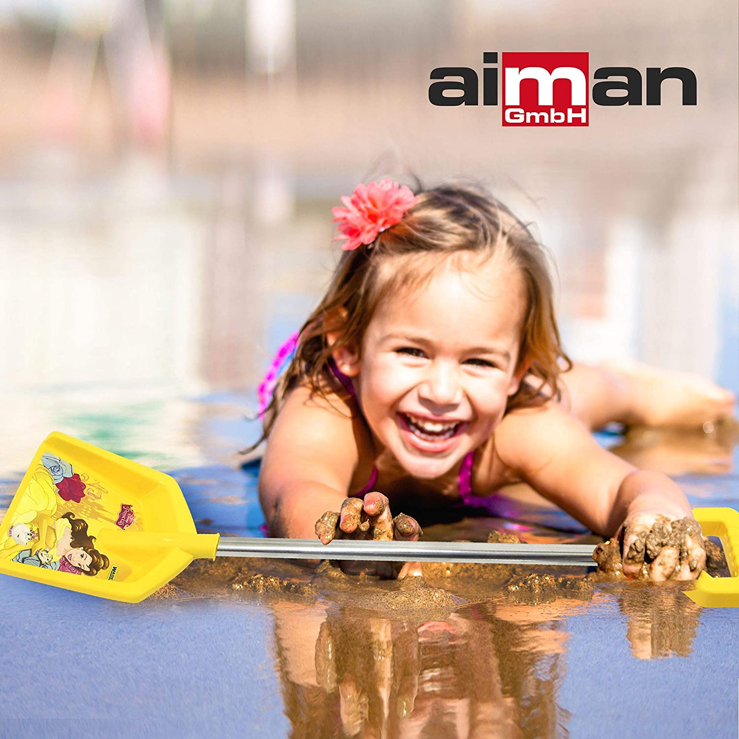 Aiman Disney Princess Sand Shovel for Children Sand Toy Shovel