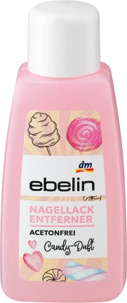 Ebelin nail polish remover cany acetone -free, 50 ml