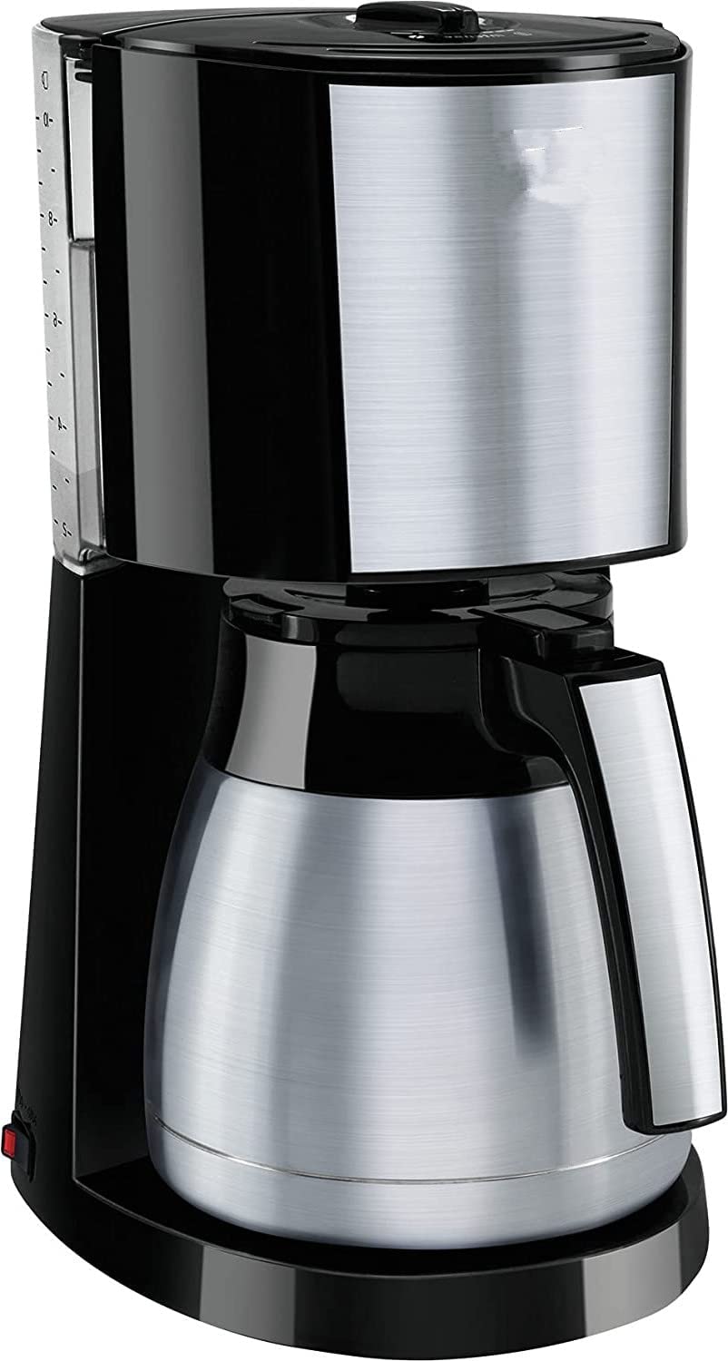 meideng Filter Coffee Maker Stainless Steel Black