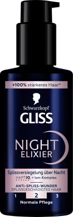 Hair cure Night Elixir Anti-Spliss Miracle, 100 ml