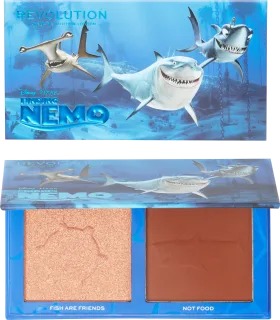 Bronzer and Highlighter Palette X Finding Nemo Fish Are Friends, 9 g
