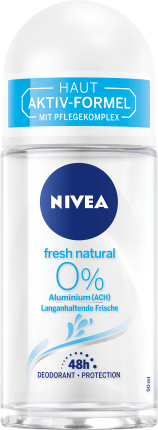 Nivea Deodorant Roll On Deodorant fresh natural, 50 ml