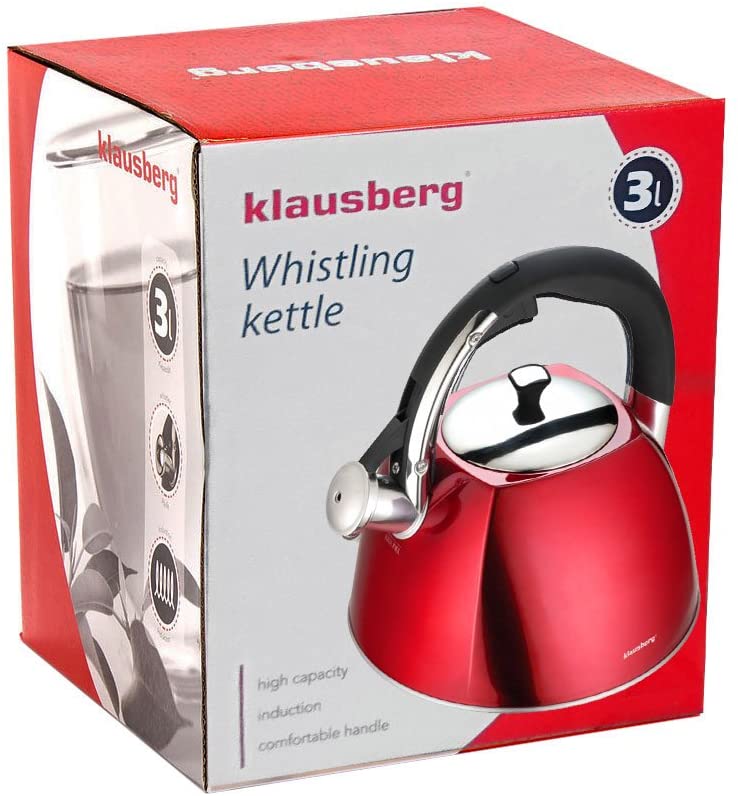 Extraordinary line of the elegant water kettles from Klausberg (3L) ...
