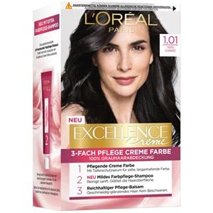 l'oréal L\'Oréal Paris Excellence Crème 1.01 Deep Black, ‎1.01