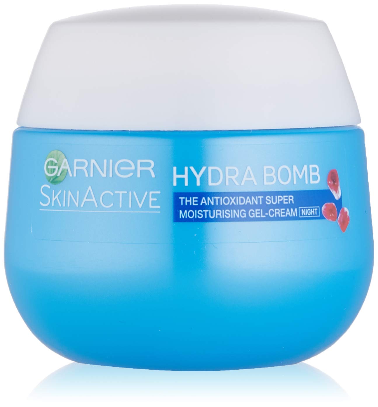 GARNIER SkinActive Hydra Bomb night care / intensive gel cream with pomegranate & amla (for skin that needs moisture - dermatologically tested - without parabens) 1 x 50ml