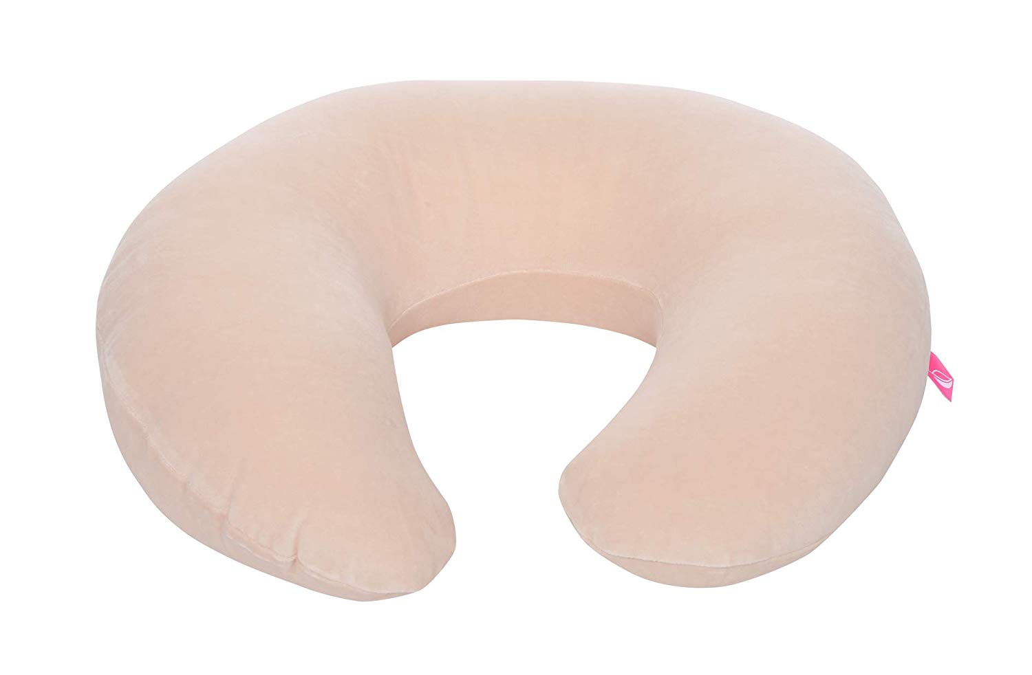 Motherhood Nursing Pillow Premium Cotton Velour Öko-Tex Standard 100 Apricot