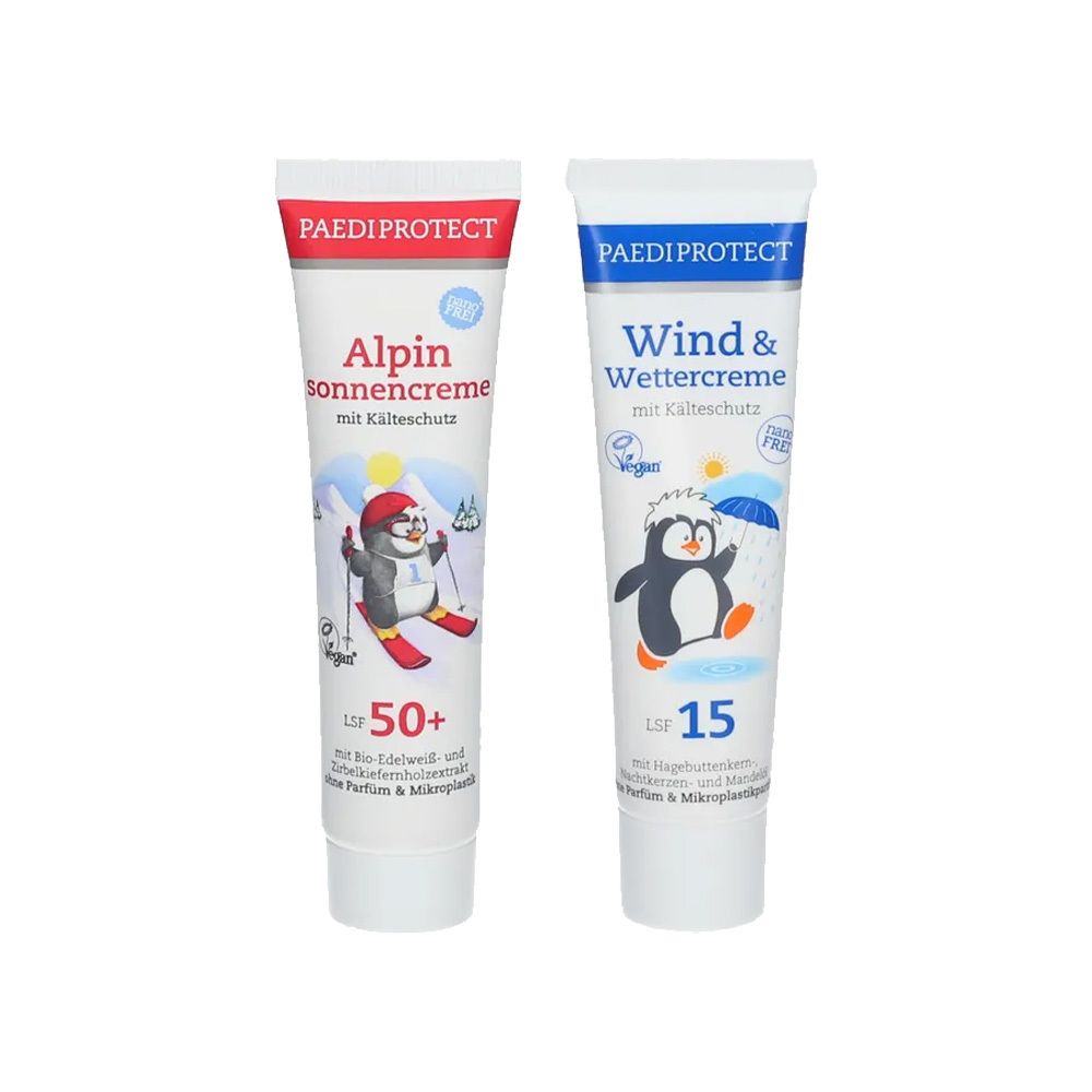 PAEDIPROTECT alpine sun cream SPF 50+ + wind & weather cream