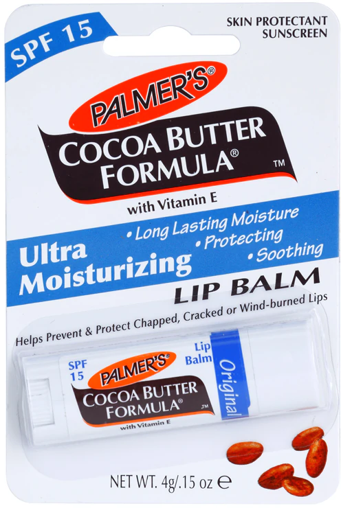 Palmer’s Face & Lip Cocoa Butter Formula moisturizing lip balm