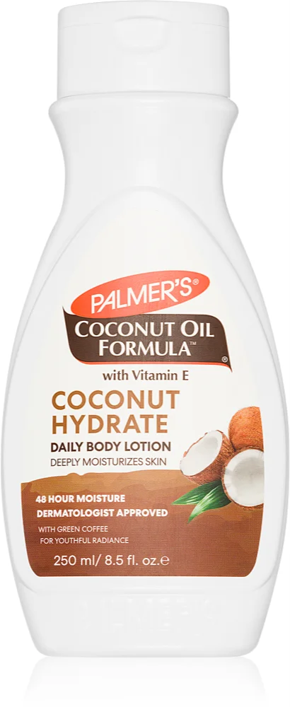 Palmer’s Hand & Body Coconut Oil Formula moisturizing body lotion with vitamin E