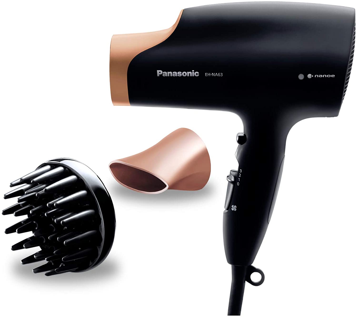 Panasonic Hair Dryer EH-NA63 with Nano Technology 4 Temperature and 3 Speed