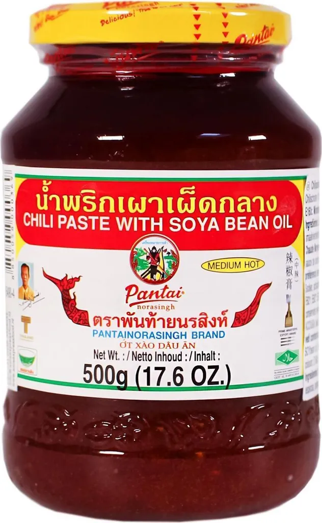 Pantai chili paste Nam Prik medium hot 500g