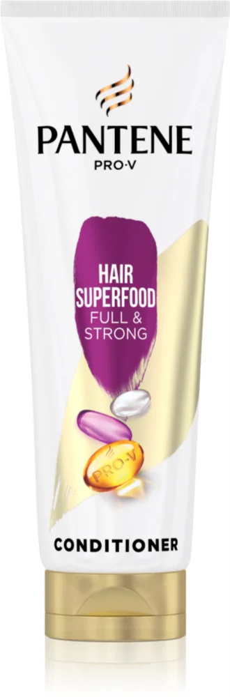 Pantene Hair Superfood Full & Strong Conditioner for nourishment and shine