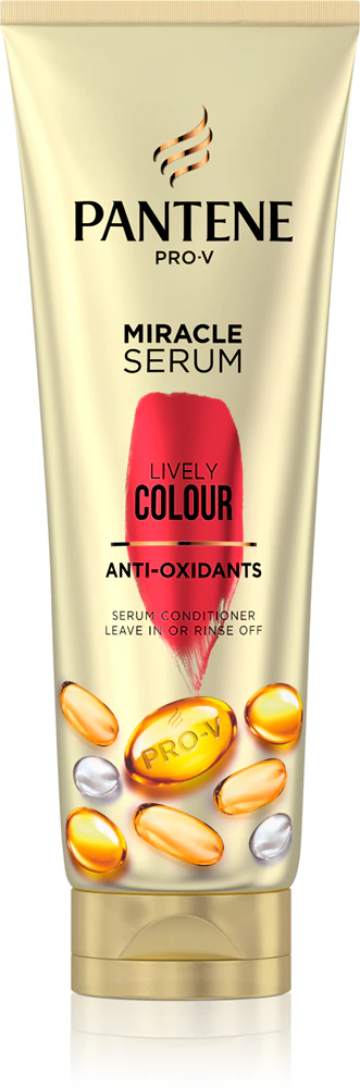 Pantene Miracle Serum Lively Color Conditioner for damaged and colored hair