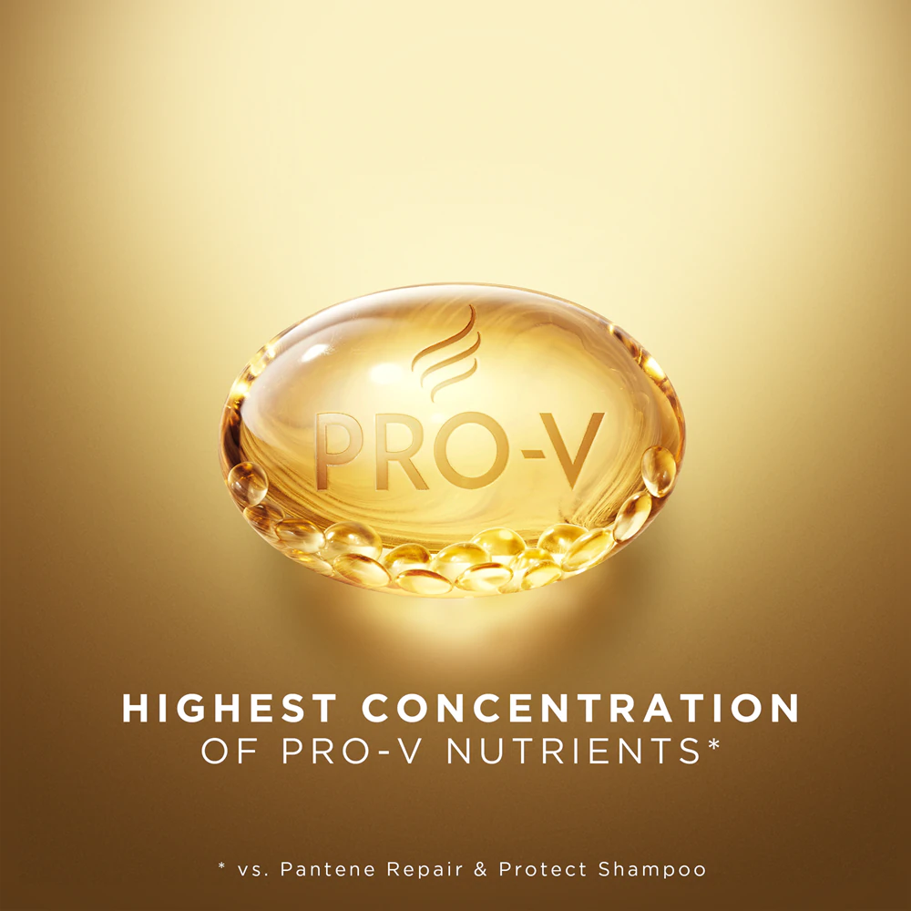 Pantene Pro-V Bond Repair strengthening shampoo for damaged hair with biotin