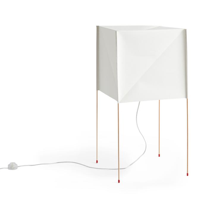 Paper Cube Stocking Lamp