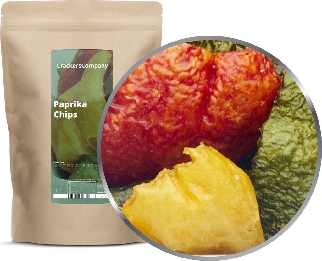 PAPRIKA CHIPS ZIP bag 100g