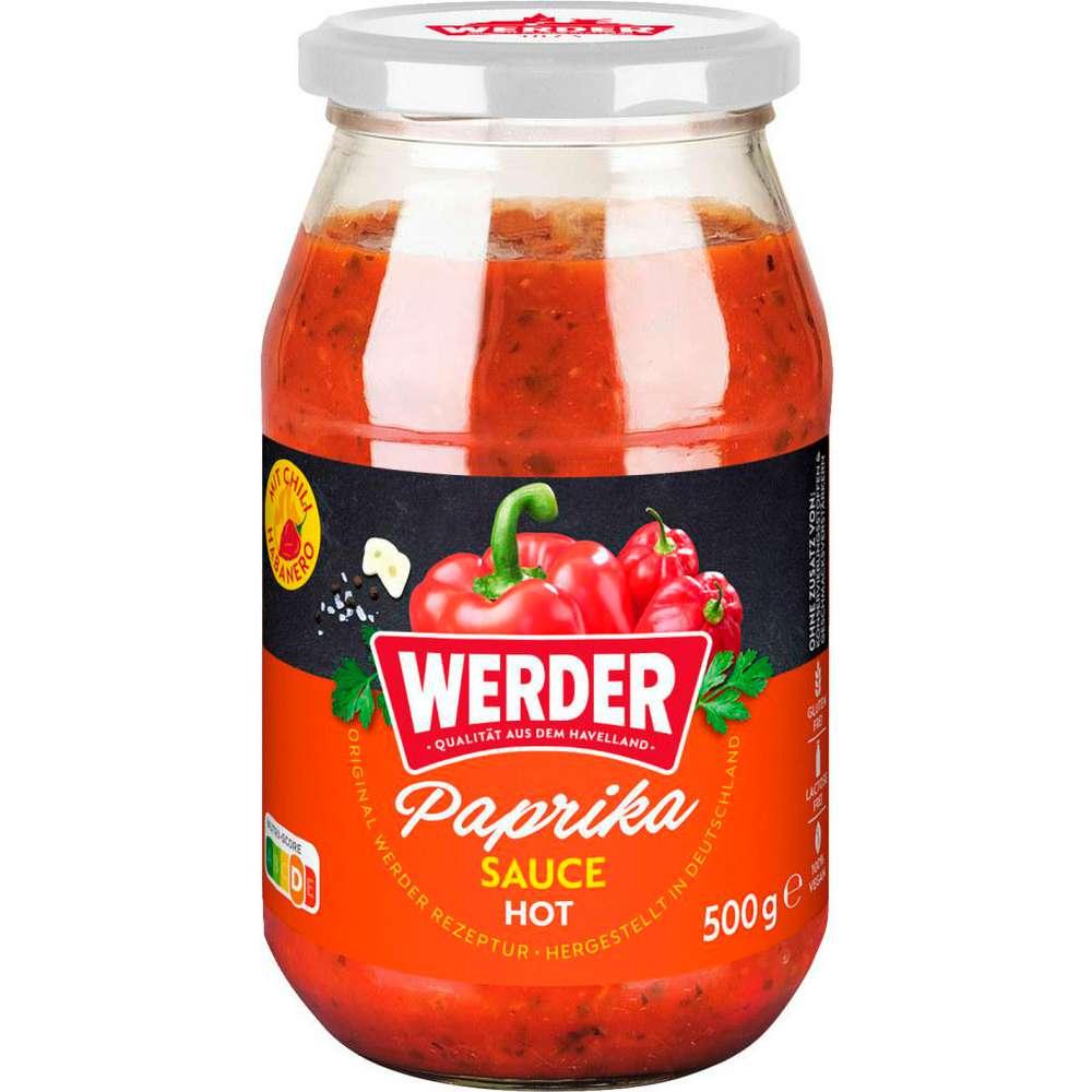Paprika sauce, hot
