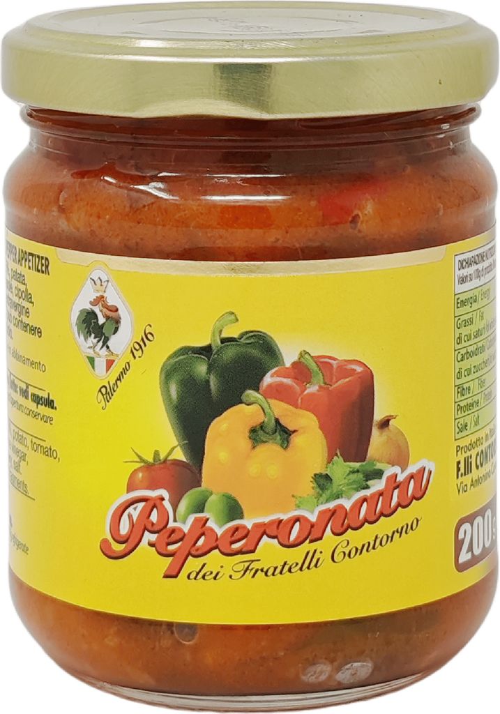 Paprika paste Peperonata di Contorno 200g - Fratelli