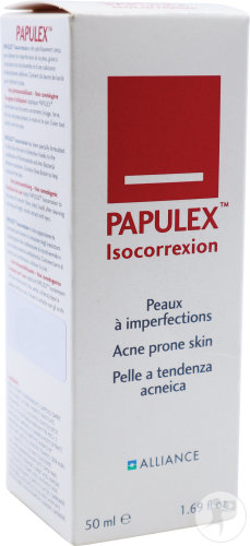 Papulex Isocorrexion Cream Tube 50ml