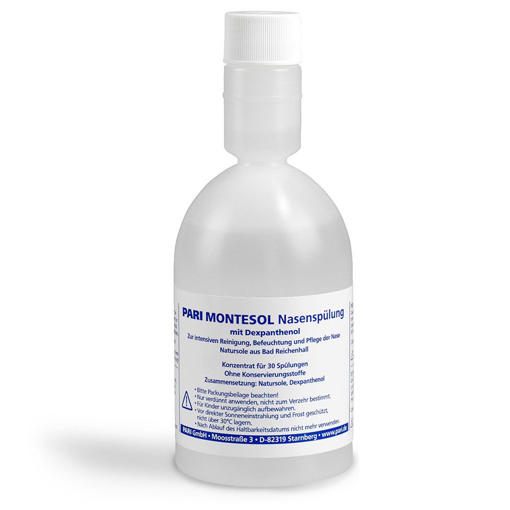 Pari Montesol nose rinsing