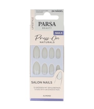 PARSA Beauty Press on artificial nails, Almond, 24 pcs.