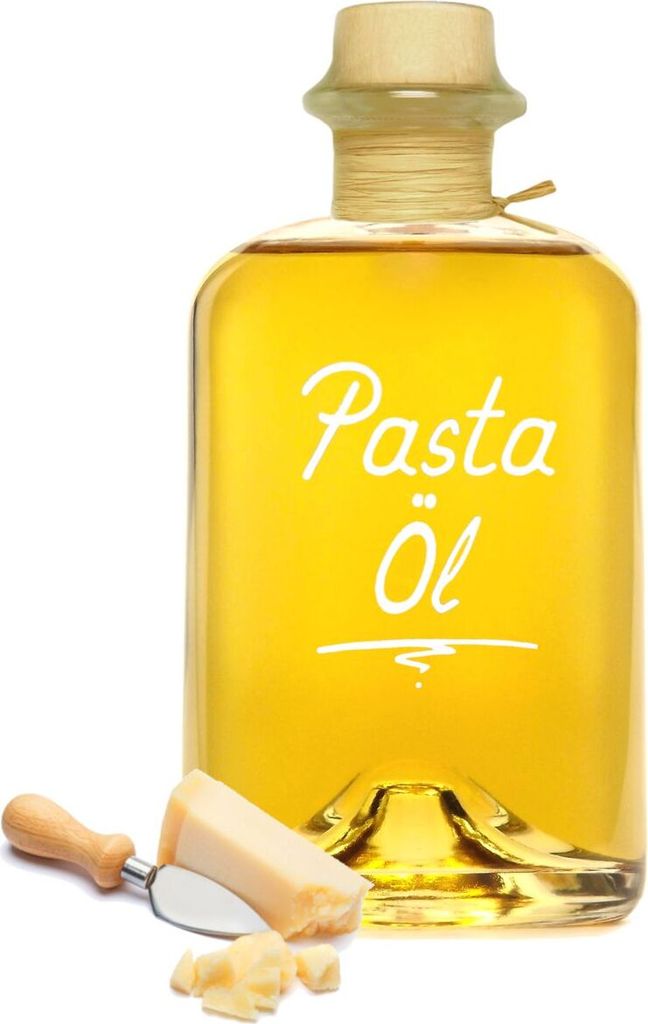 Pasta Oil 0.5L like hearty Italian hard cheese VEGAN rapeseed oil can be heated to high temperatures