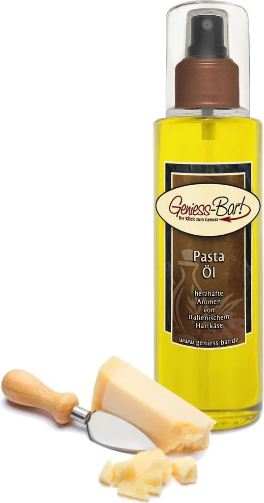 Pasta oil spray bottle 0.26 L like hearty Italian hard cheese VEGAN pump spray