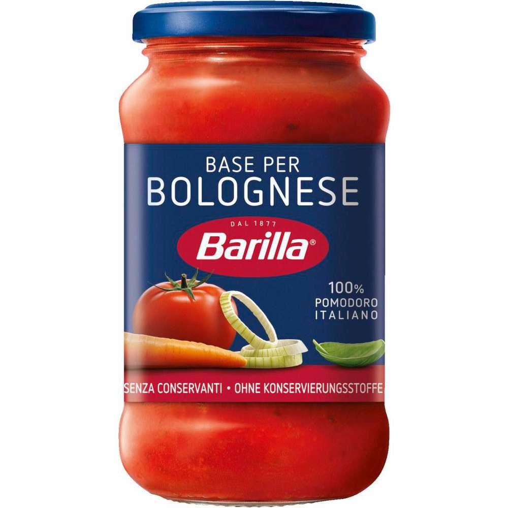 Pasta sauce base with Bolognese