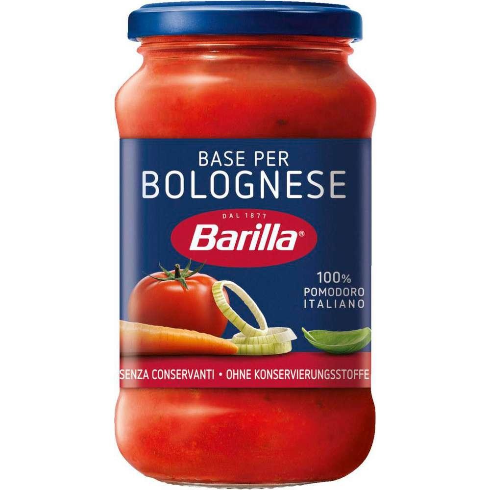 Pasta sauce base with Bolognese