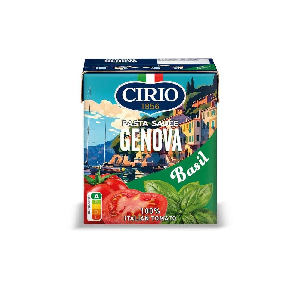 Pasta sauce Genova with basil