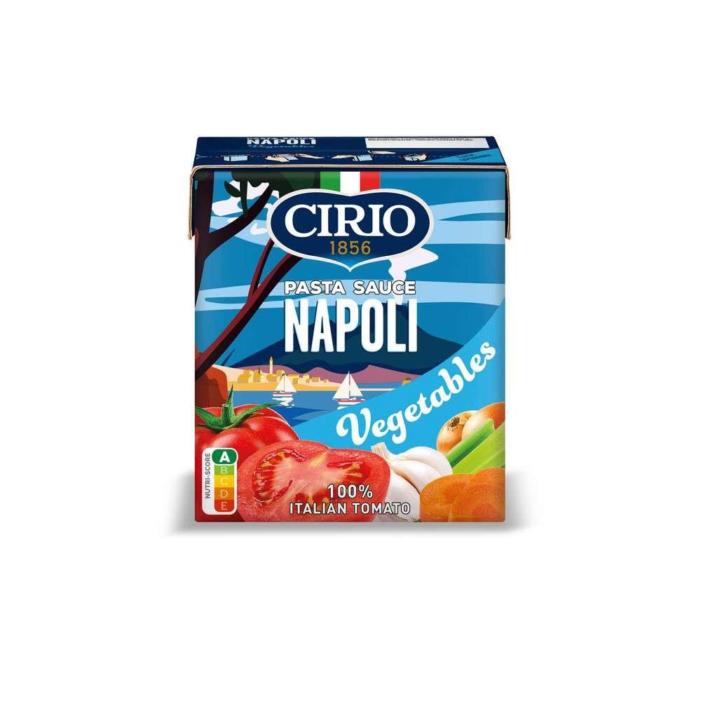 Pasta sauce Napoli, with vegetables