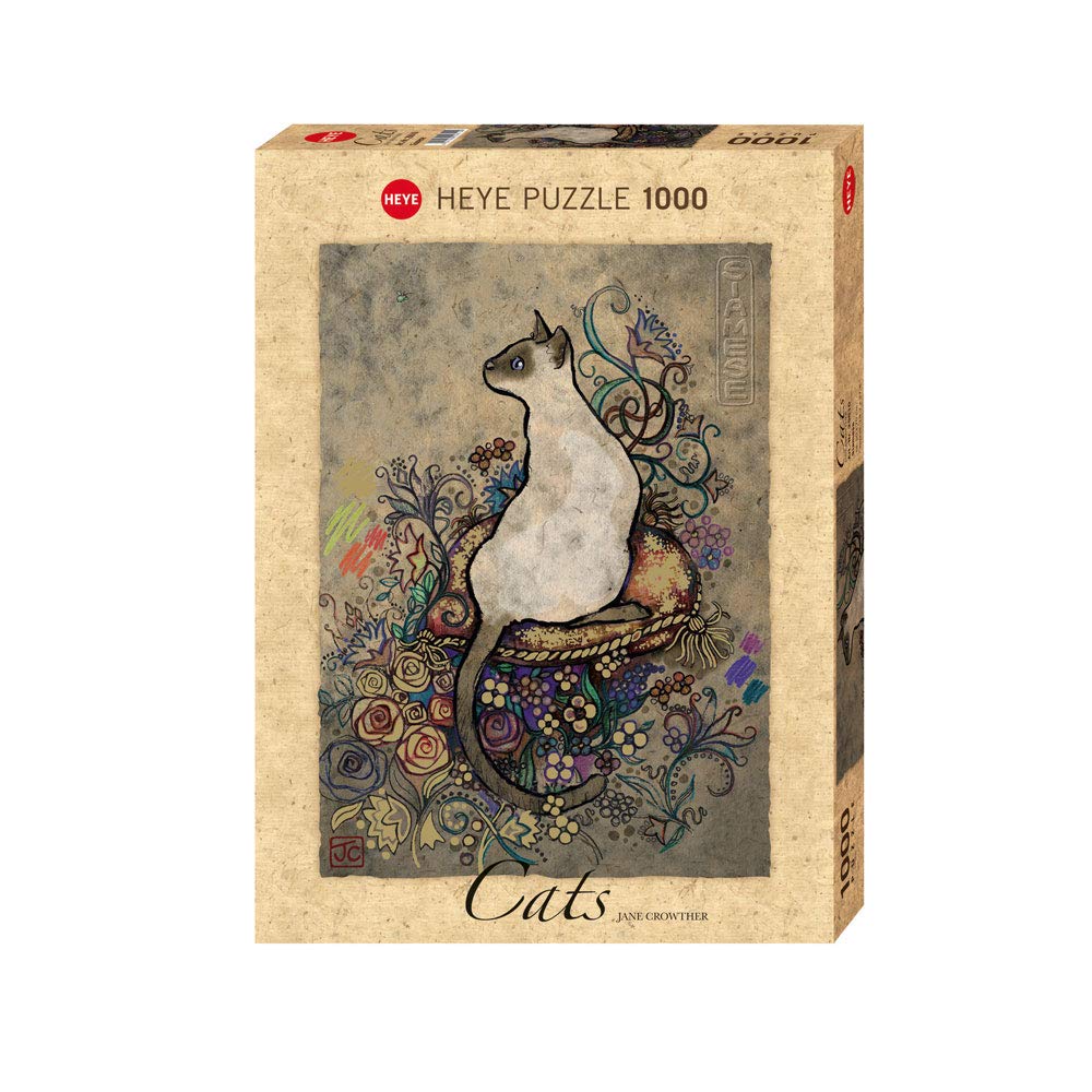 Paul Lamond Jane Crowther Siamese Cats Puzzle (1000-Piece)
