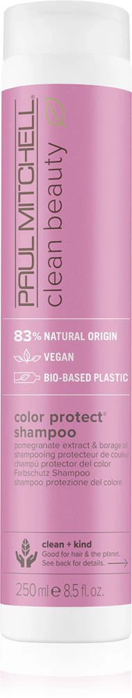 Paul Mitchell Clean Beauty Color Protect Shampoo violet shampoo for bleached hair or cold blonde highlights