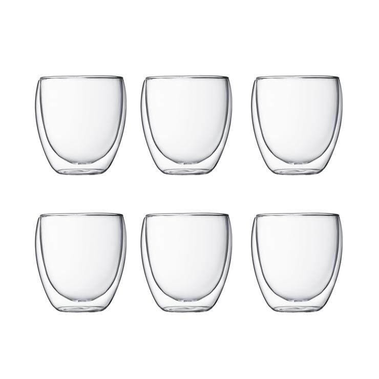 Bodum Pavina Double-Walled Glass 6-Pack