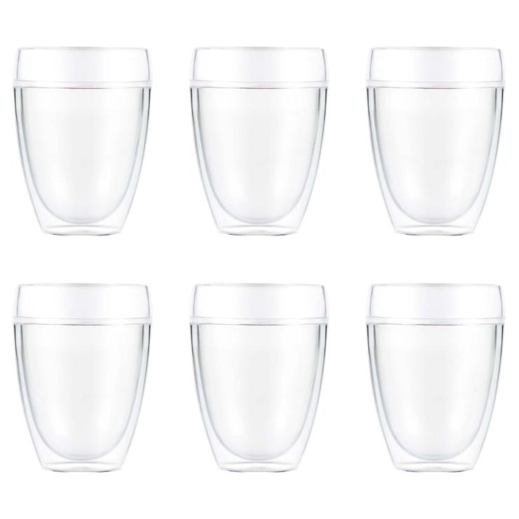Bodum Pavina Outdoor Double-Walled Plastic Glass 6-Pack