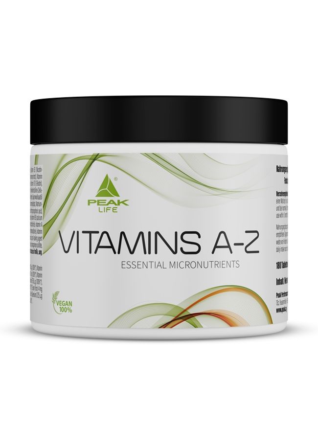 PEAK Vitamins A-Z