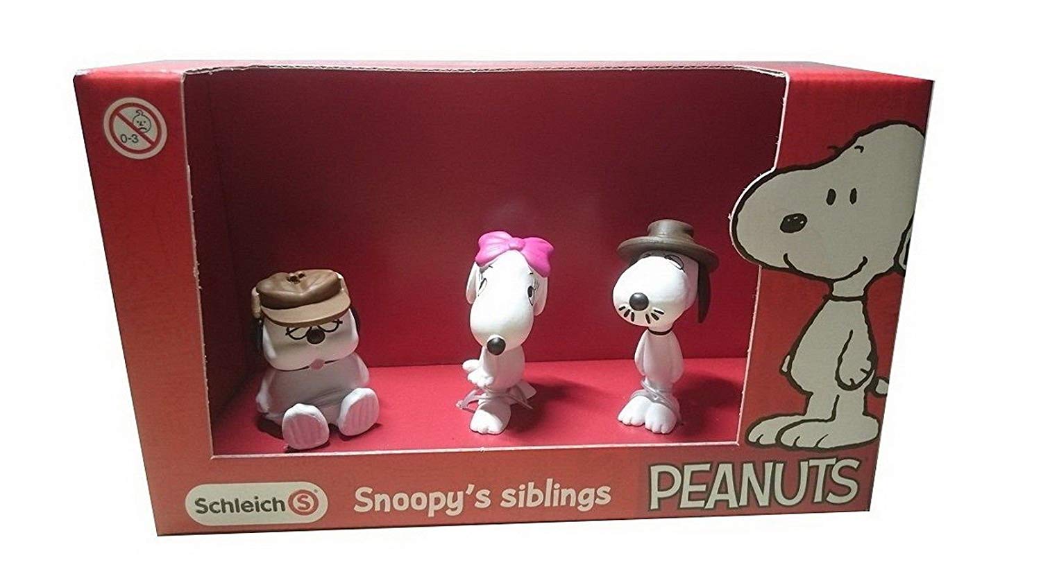Schleich Peanuts Snoopys Siblings Scenery Pack A