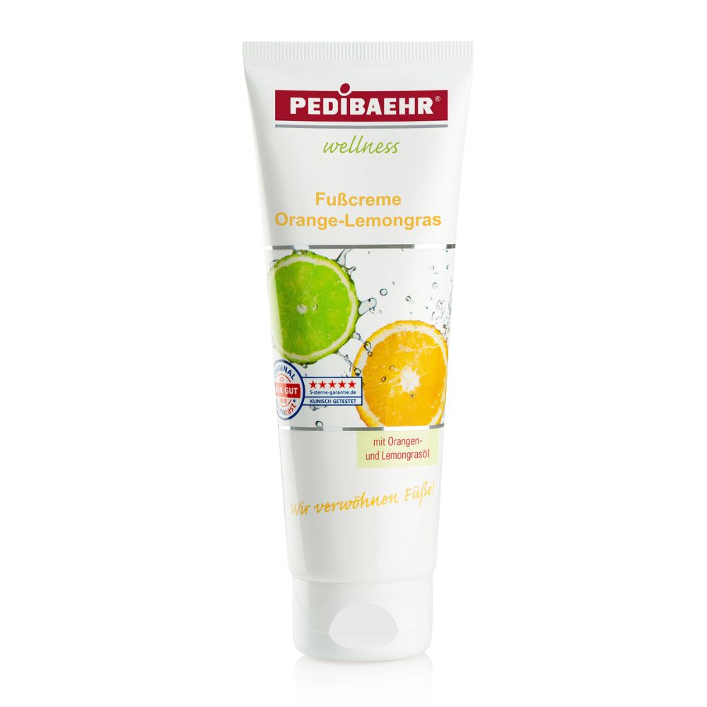 Pedibaehr Fußcreme Orange Lemongras