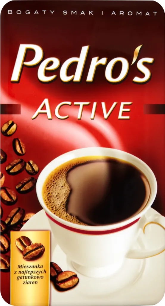 Pedro's active ground coffee 250 g