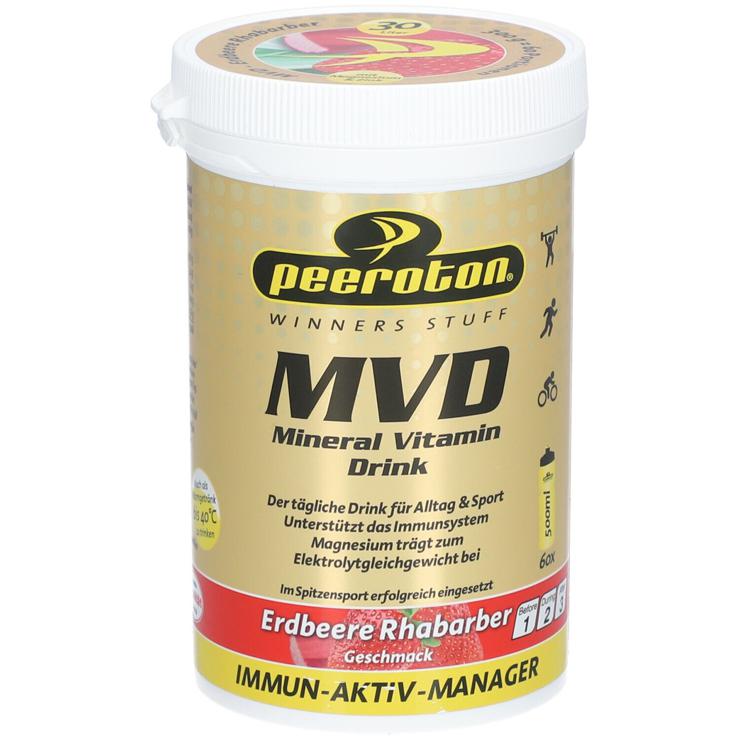 peeroton MVD Minderal Vitamin Drink Strawberry Rhubarb