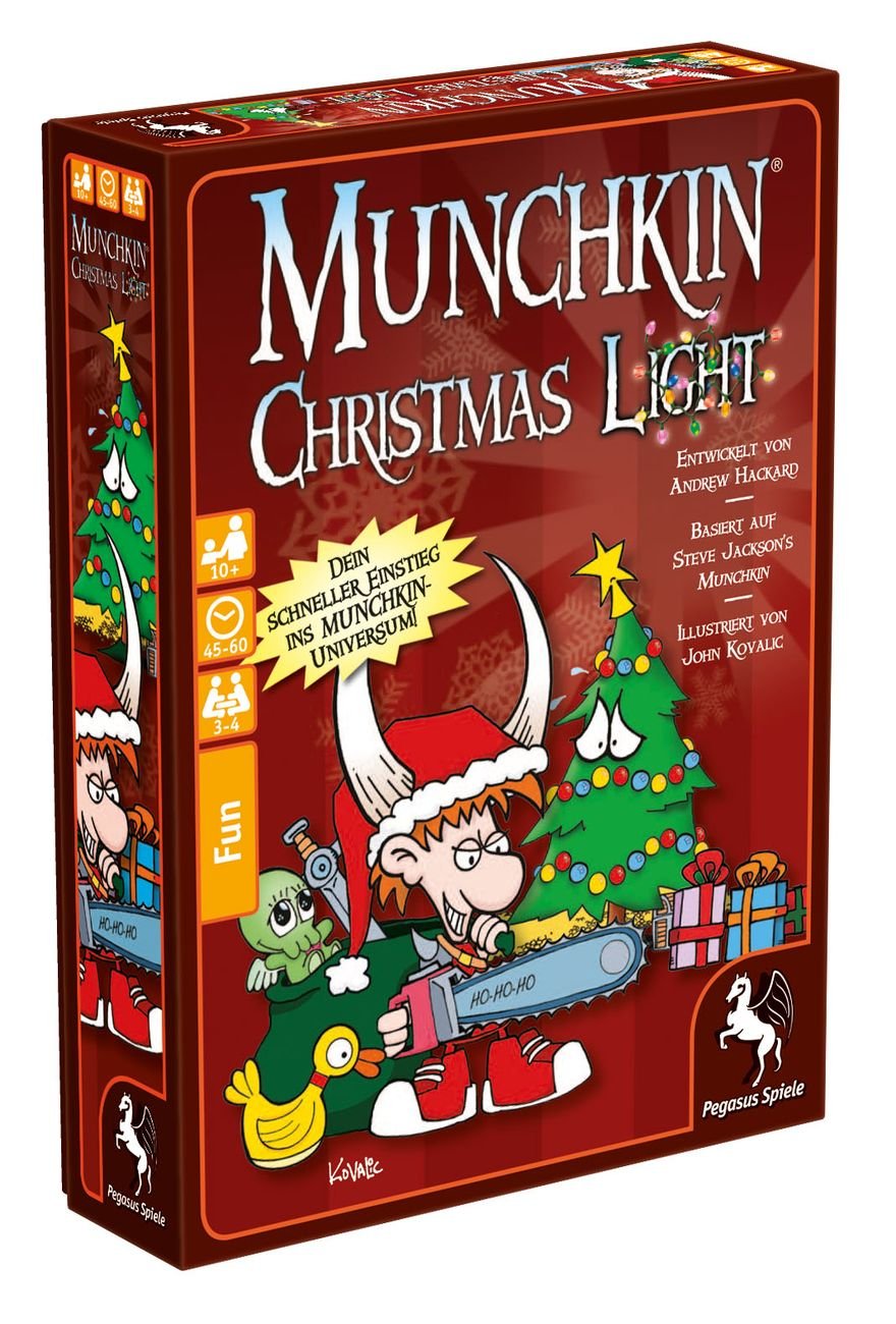 Pegasus Spiele G Munchkin Christmas Light English Edition