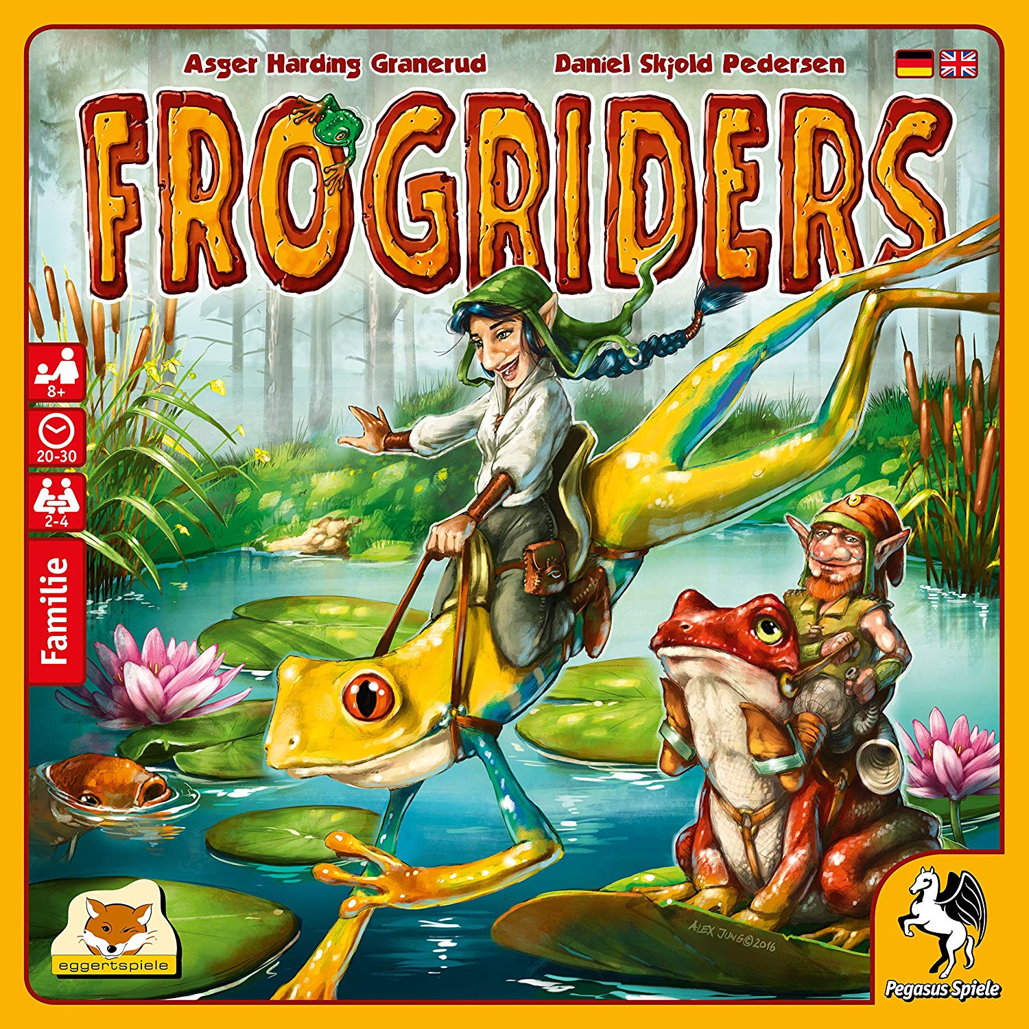 Pegasus Spiele G Frogr Iders Board Game