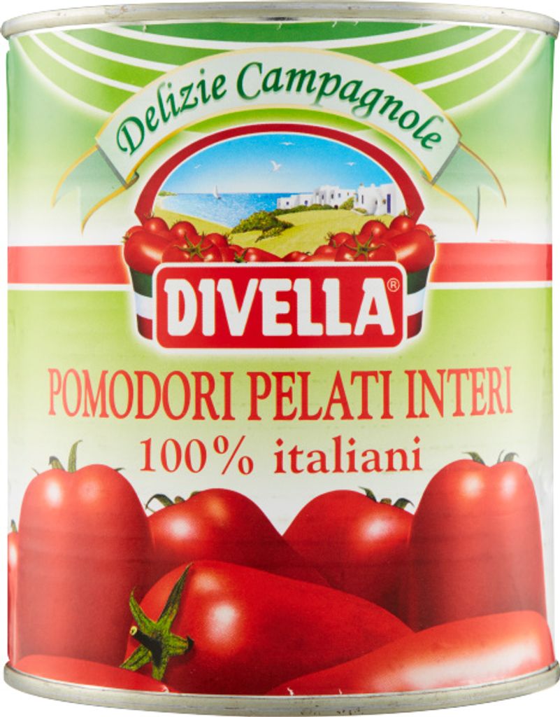Pelati Interi tomatoes 800g - Divella