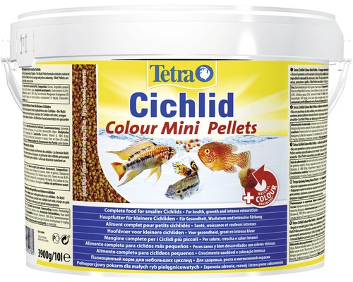 Pellet food Tetra Cichlid Color Mini 10 l