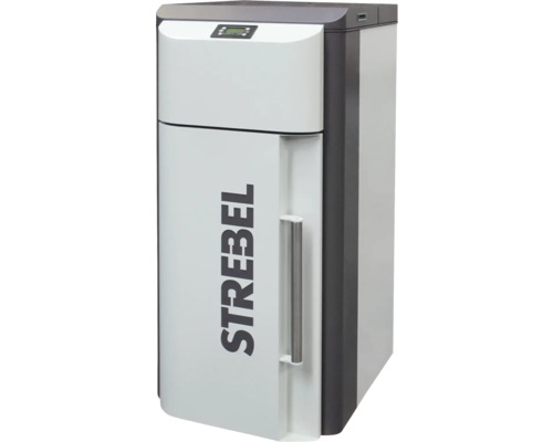 Pellet stove Strebel Varan 2.20 steel gray 20 kW