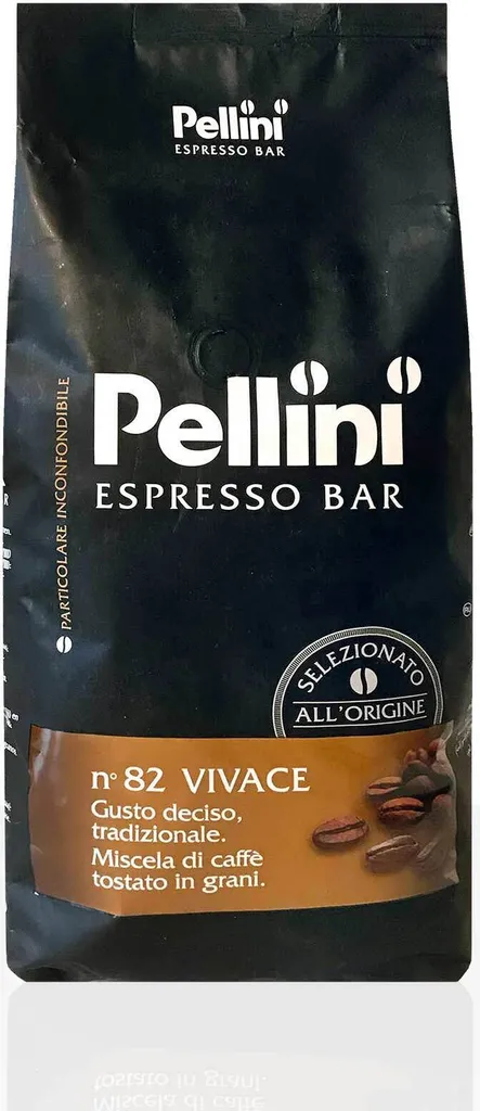 Pellini Espresso Bar N° 82 Vivace 6 x 1kg coffee beans