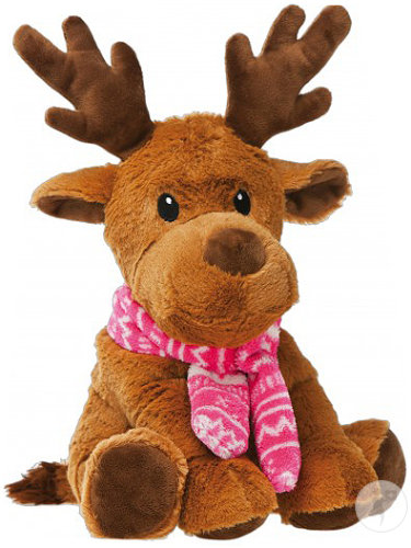 Pelucho Winter Elk Microwave Hot Water Bottle Removable Plush 1 Piece