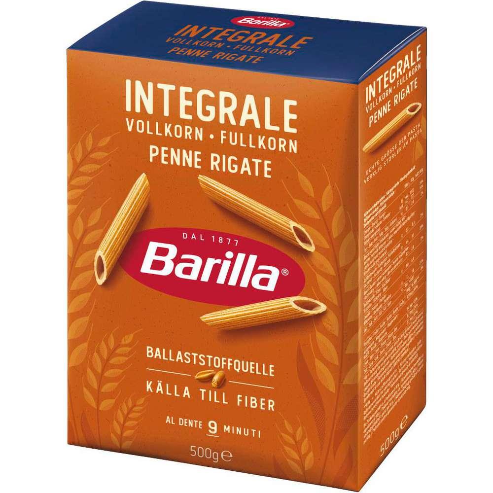 Penne Rigate, whole wheat pasta